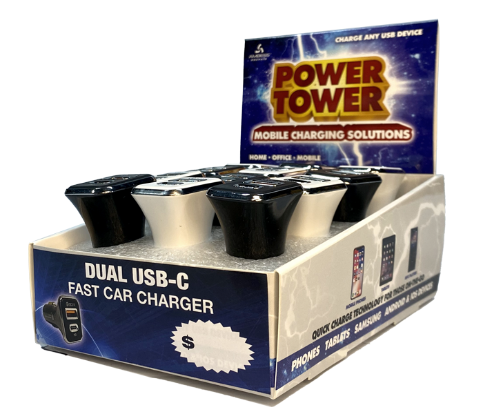 Mobile Accessories - Power Tower Platinum - 175ct - Image 4