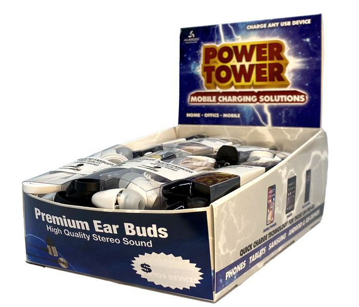 Mobile Accessories - Power Tower Silver - 145ct - Image 4