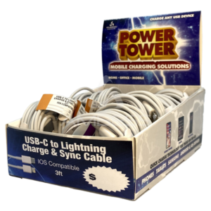 Mobile Accessories - USB-C to Lightning Charge & Sync Cable - 3ft - 24ct