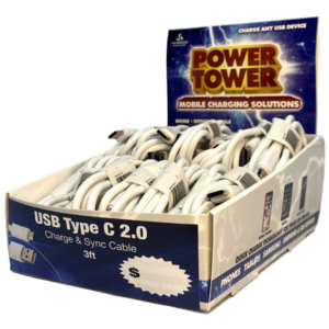 Mobile Accessories - USB-C Charge & Sync Cable - 3ft - 24ct