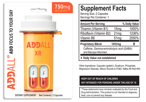 ADDALL- Capsule - 750mg - 2pk - 12ct - Image 3