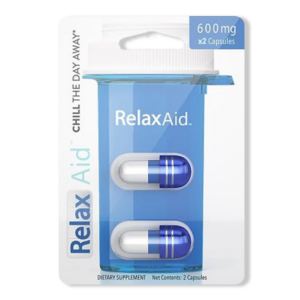 RelaxAid - Capsule - 600mg - 2pk- 6ct