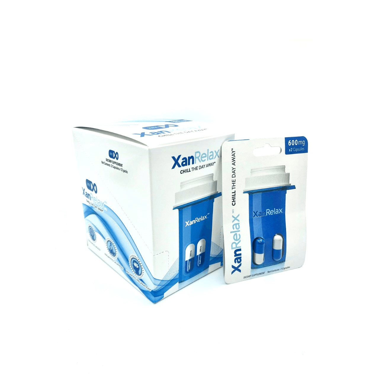 RelaxAid - Capsule - 600mg - 2pk- 6ct - Image 2