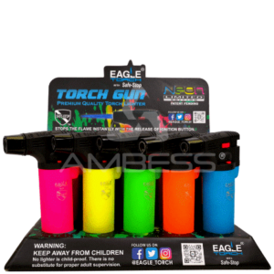 Eagle Torch - 4" Side Torch - Neon - 15ct