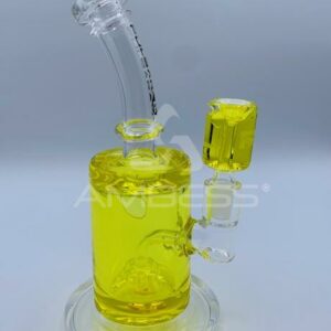 Pulsar Glycerin Water Pipe w/ Drum Bowl - 8.75" - 14mm F