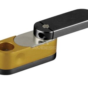 Two Tone Metal Twist-Out Pipe with Storage - 2.2" - Dual Colored