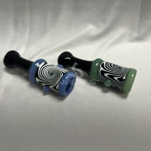 Magic Warp Machine Chillum Pipe - 3.25" - Colors Vary