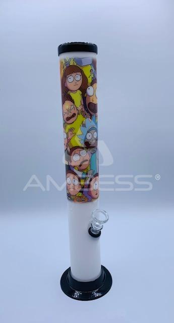 Native 15" Assorted Acrylic Water Pipe - Image 3