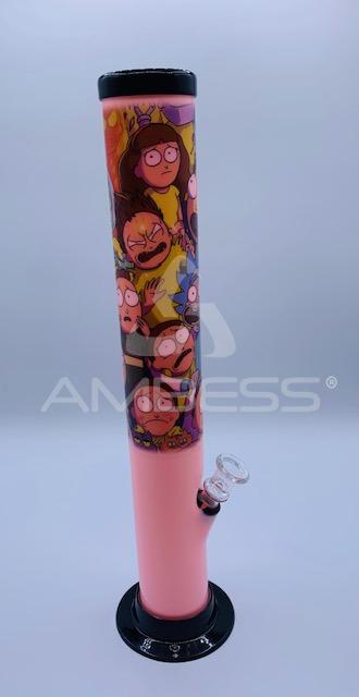 Native 15" Assorted Acrylic Water Pipe - Image 4