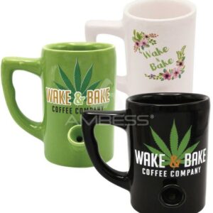 Wake & Bake Coffee Mug Pipe - 10 oz