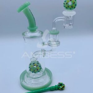 Pulsar Sprinkle Donut Dab Rig Set - 9" - 14mm F