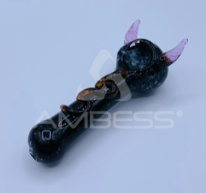 Pipe - Glass - Chura with Snake - 5"