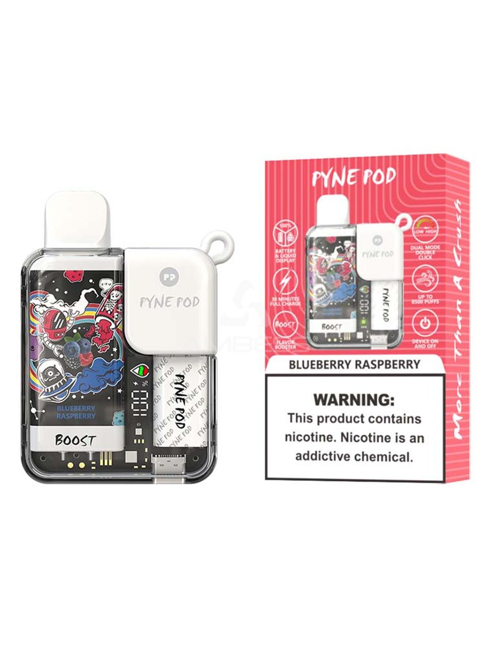 Pyne Pod Boost 8500 - Vape Disposable - 5ct Display - Image 3