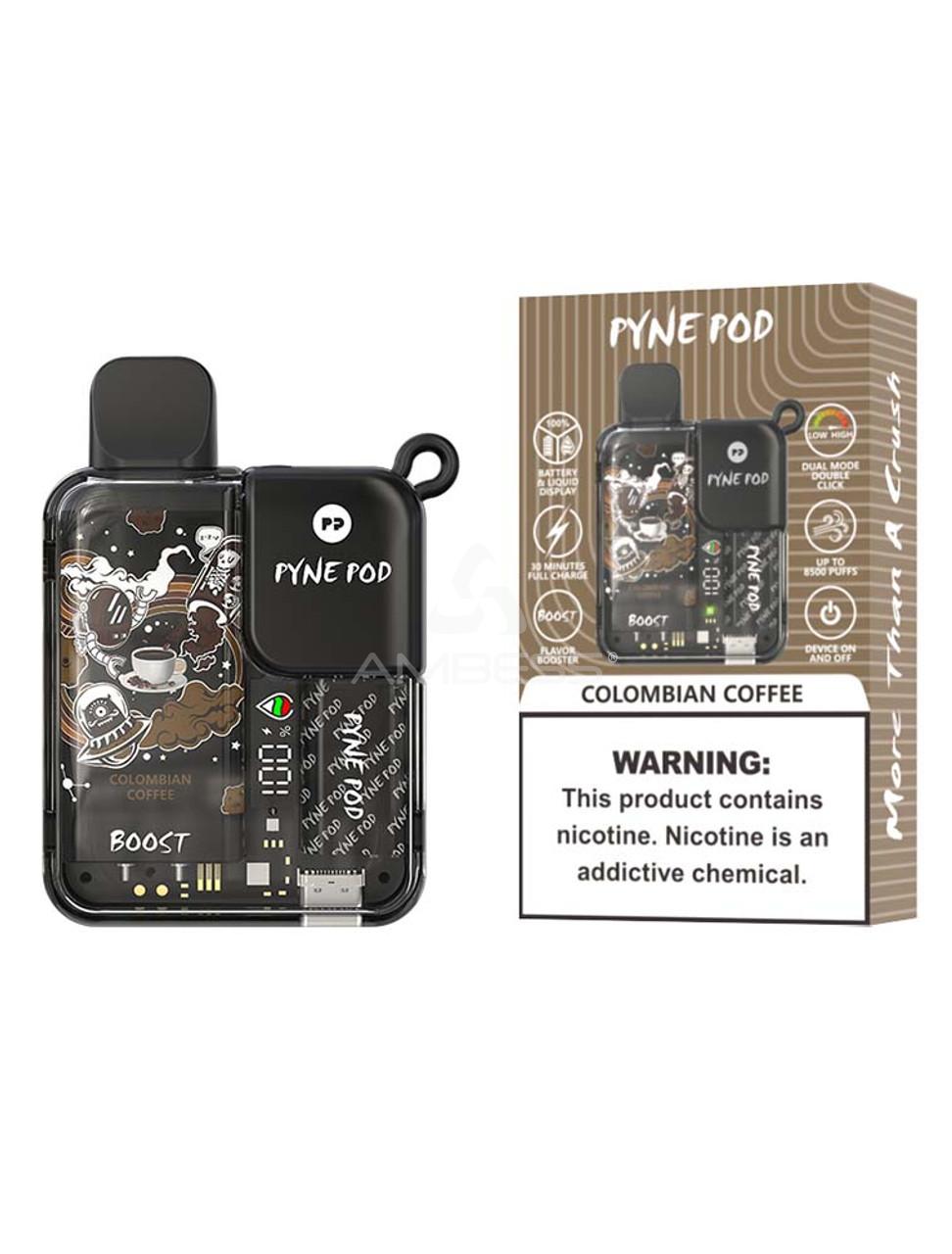 Pyne Pod Boost 8500 - Vape Disposable - 5ct Display - Image 6