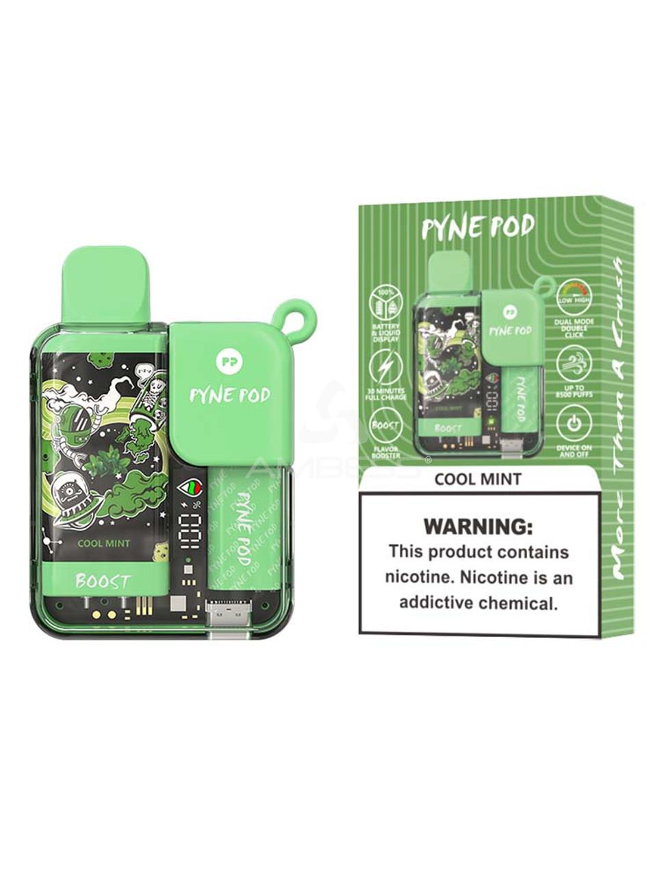 Pyne Pod Boost 8500 - Vape Disposable - 5ct Display - Image 7