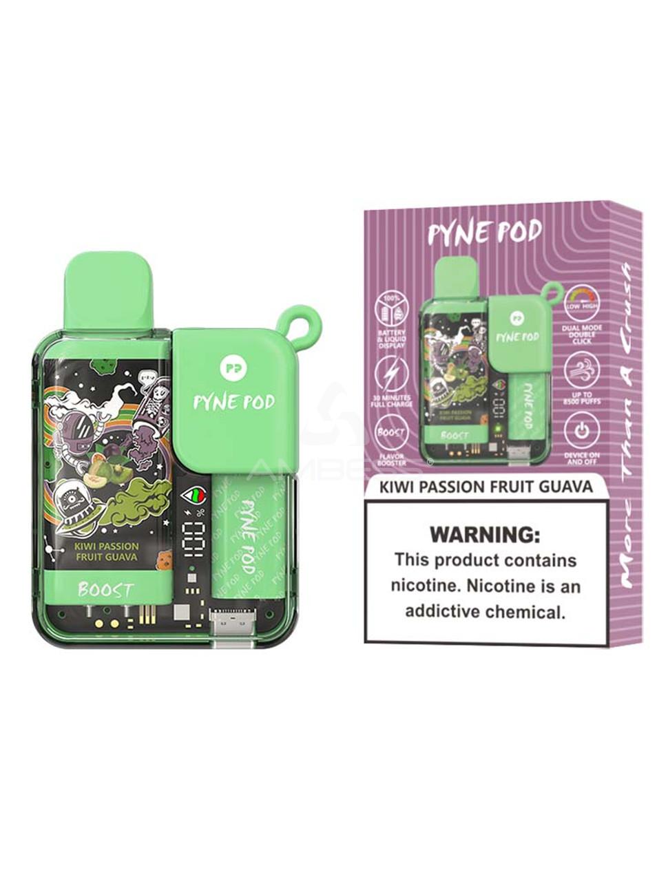 Pyne Pod Boost 8500 - Vape Disposable - 5ct Display - Image 9
