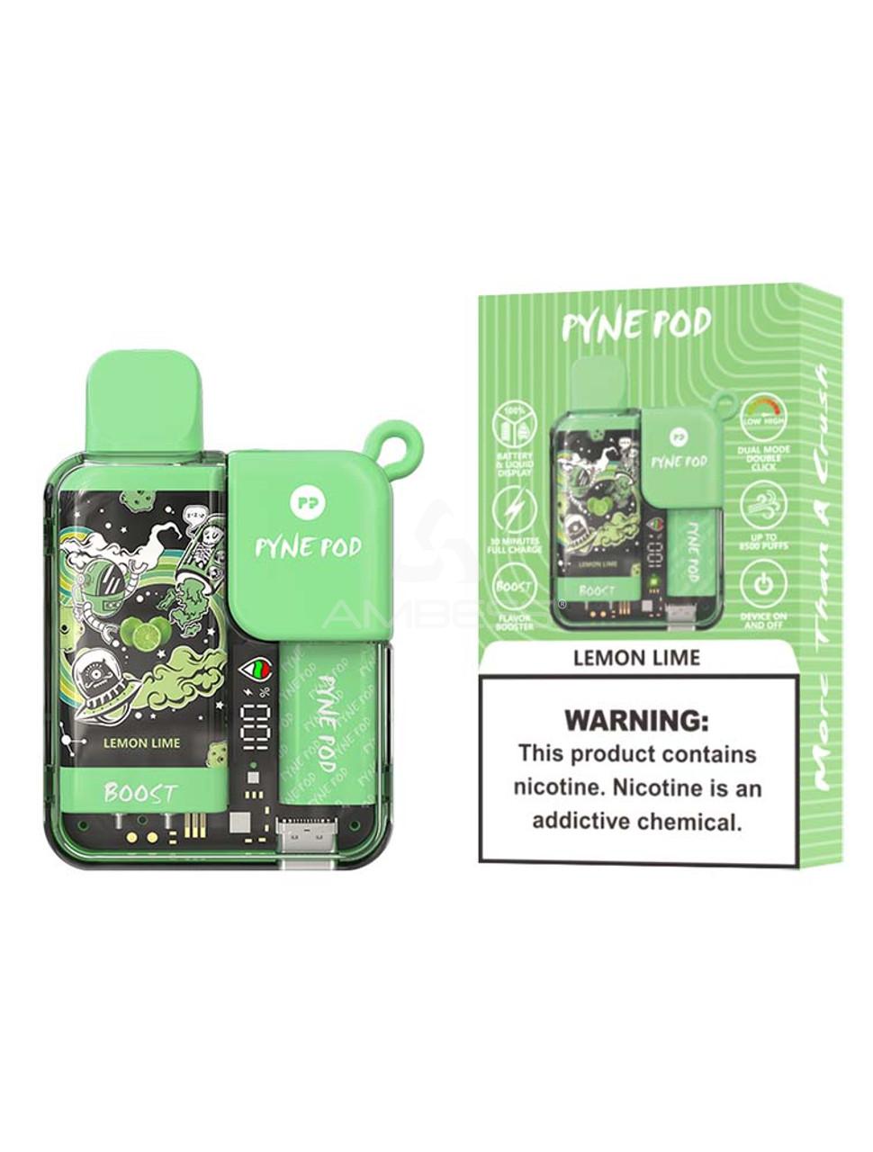 Pyne Pod Boost 8500 - Vape Disposable - 5ct Display - Image 10