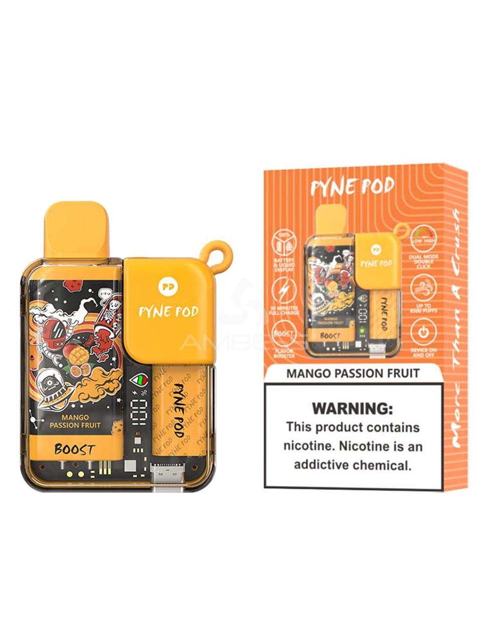 Pyne Pod Boost 8500 - Vape Disposable - 5ct Display - Image 11