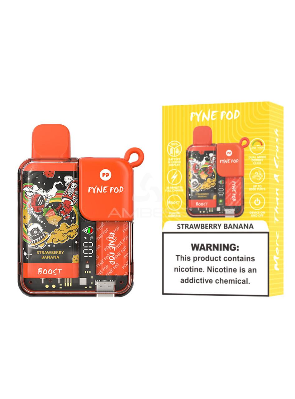 Pyne Pod Boost 8500 - Vape Disposable - 5ct Display