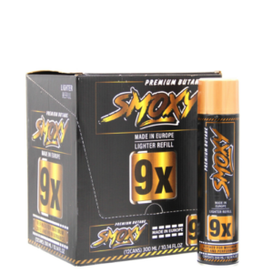 Smoxy Butane - 9x Refined - Lighter Refill 300ml - 12ct Display